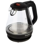 Чайник ENERGY E-205 (1,2 л) стекло, пластик цвет черный