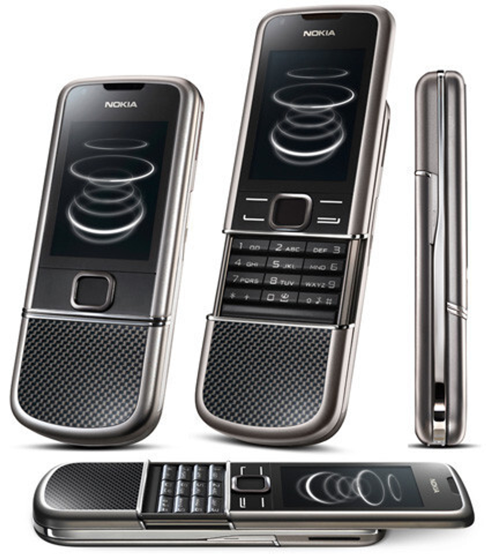 Мобильный телефон Nokia 8800 Arte Carbon 4Gb