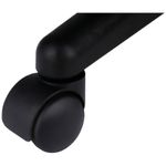 Кресло оператора Helmi HL-M06 "Compact", ткань, спинка сетка черная/сиденье TW черная, без подлокотников