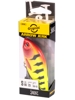 Воблер тонущий LJ ORIGINAL ARROW JERK 8 см, цвет 019