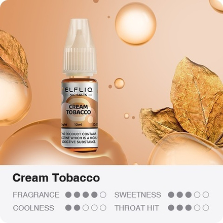 ELFLIQ - Cream Tobacco (5% nic, 30ml)