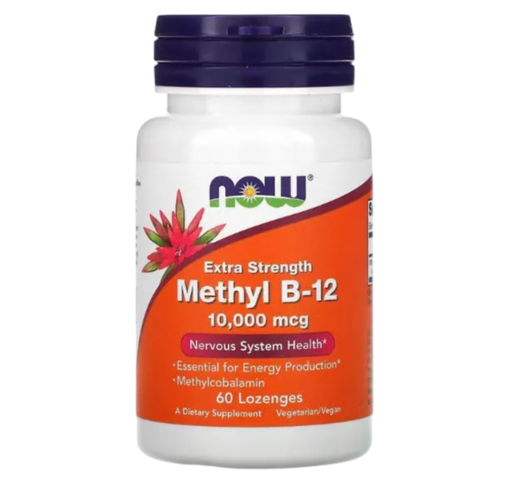 Now Foods Methyl B-12 10000 mcg 60 lozenges, Витамин B12