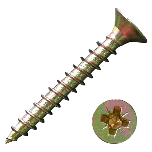 Саморез универсальный 2,5x16 желтый цинк