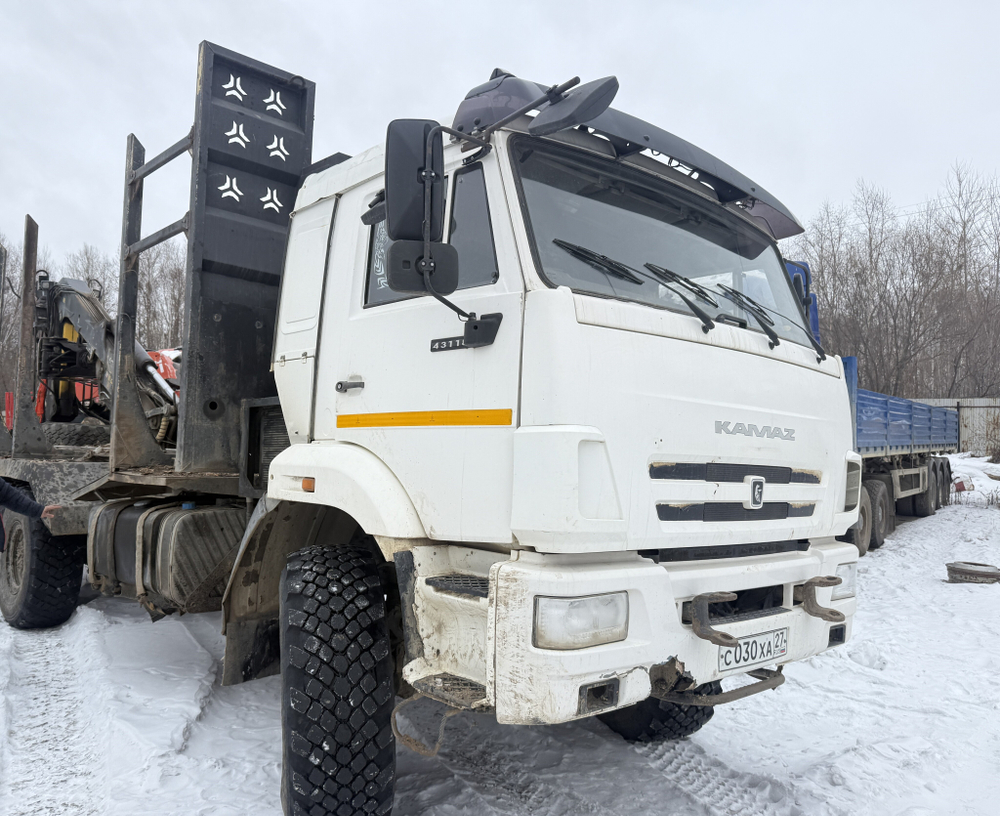 КамАЗ 43118 6x6 Сортиментовоз с КМУ 659108 (Дизельный, 11,8 л, 300 л.с., МТ)