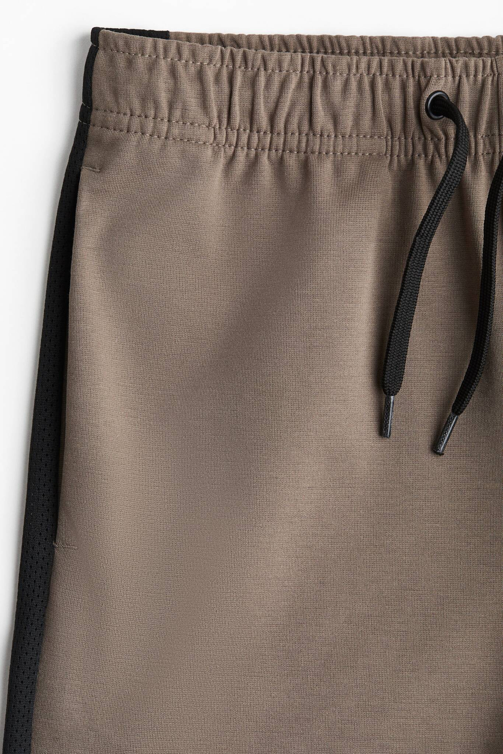 H&M Комплект из топа без рукавов и шорт с принтом, темно-бежевый