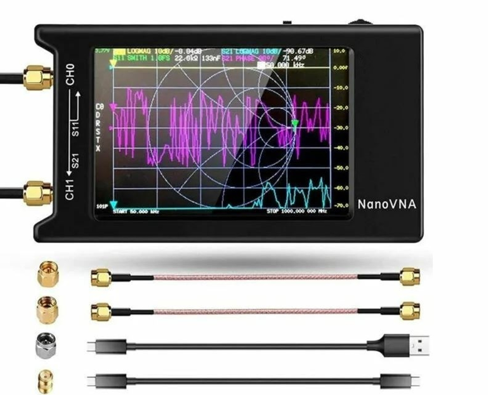 Анализатор векторный NanoVNA-H