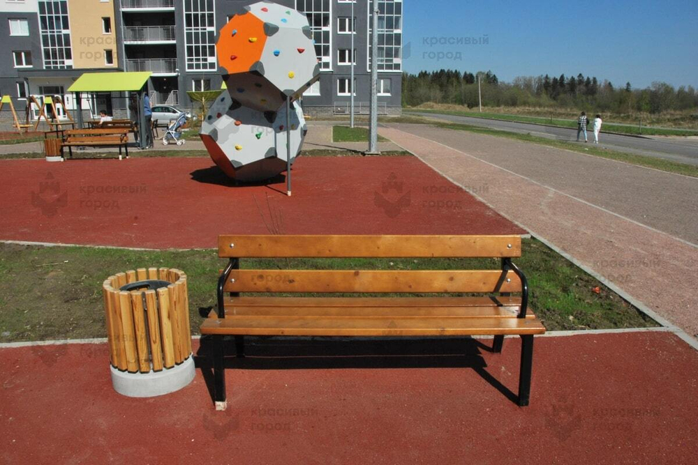 Скамейка металлическая тип-6