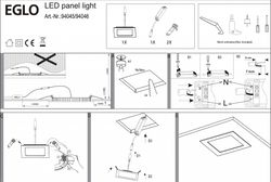 Встраиваемый светильник Eglo Fueva 1 94046