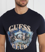 Футболка SS CN MULTI LOGO GUESS - темно-синий(M3BI70 K6XN4)
