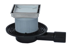 Трап для балконов и террас HL90-3020 с горизонтальным выпуском