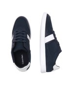 Кожаные кроссовки Calvin Klein - темно-синий(HM0HM00491)