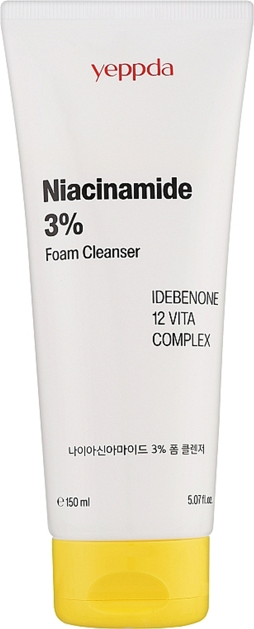 Yeppda Niacinamide 3% Foam Cleanser Пенка для лица с ниацинамидом