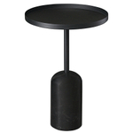 Столик кофейный lars, D40 см, черный