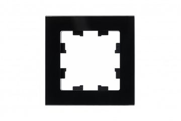 Рамка 1-м AtlasDesign Nature стекло черн. SE ATN321001