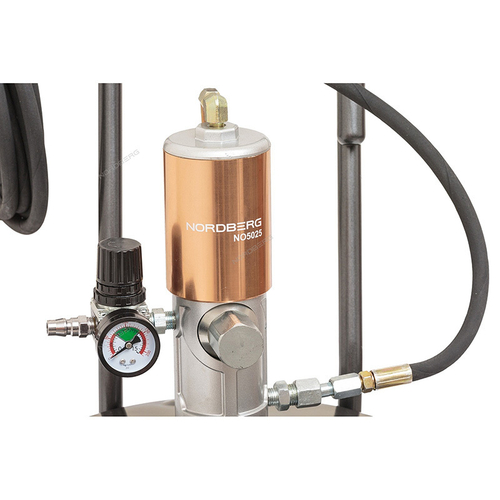 NORDBERG (NO5025) Установка пневматическая для раздачи густой смазки из бочек 20 л