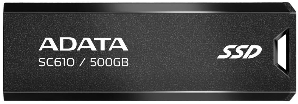 Внешний SSD USB 3.2 Gen 2 Type-A ADATA SC610-500G-CBK/RD