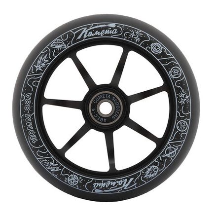 Колеса для самоката Комета Старт 120/30 Черный / Черный