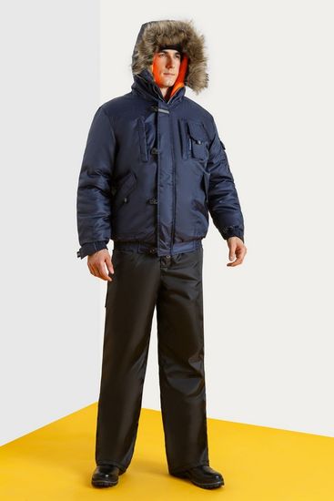 Куртка зимняя "Север" (синий)