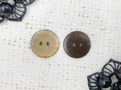 Пуговицы кокос, d 1,8 см, 2 прокола