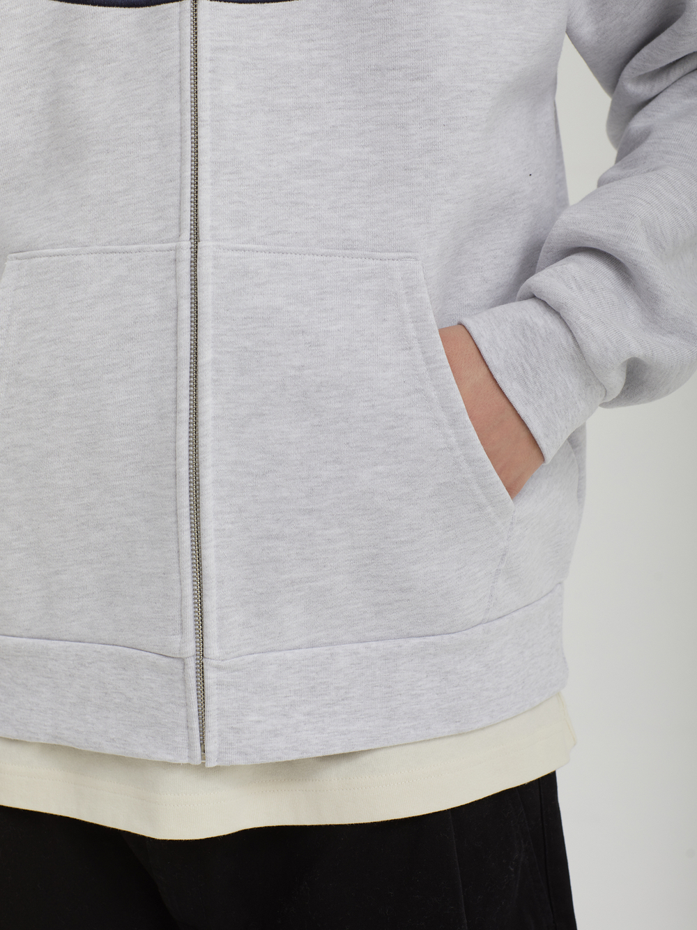 Мужская Толстовка Obey Oval Extra Heavy Zip