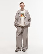 Zip-Up Hoodie LOGO Drizzle