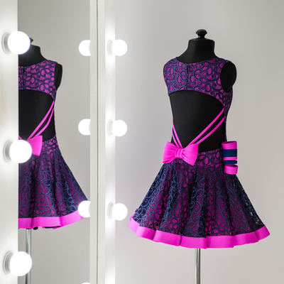 LA 002-01 Спортивное бальное платье для Латины (latina dress)