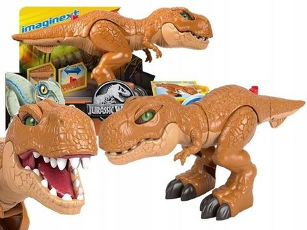 Игровой набор Imaginext Jurassic World - Фигурка атакующего тиранозавра T-Rex - Мир Юрского Периода HFC04