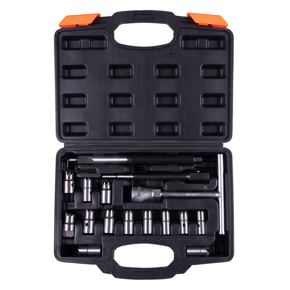 AFFIX (AF10315117C) Набор фрез для правки седел дизельных форсунок, кейс, 17 предметов