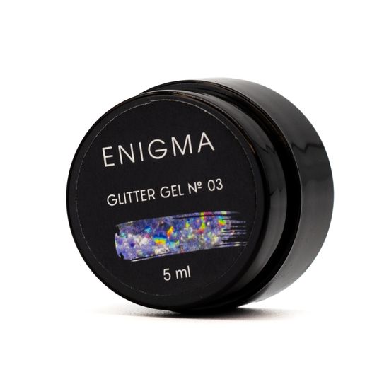 Глиттер гель Enigma №03