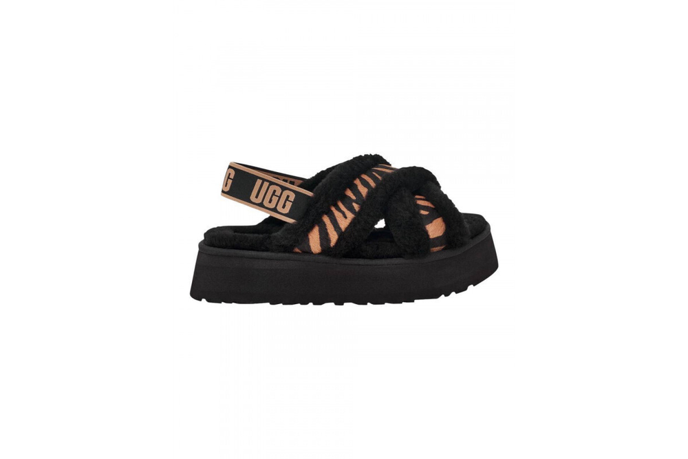 UGG W Disco Cross Slide Tiger Print