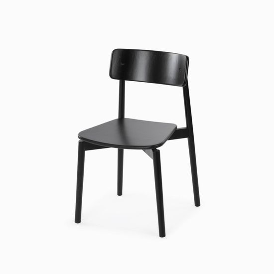 Обеденный стул Bergen черное дерево