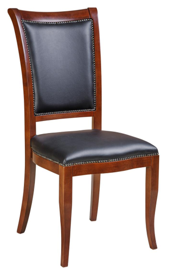 Стул СМ 12 (тон 25/ткань натуральная кожа)