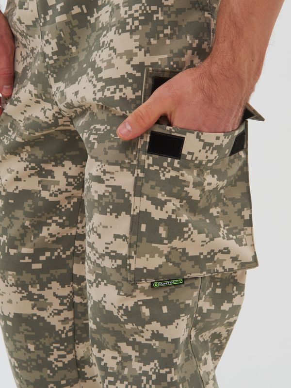 Брюки летние Антигнус ткань Смесовая цвет 128/2 (светлый пиксель)