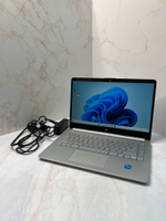 Ноутбук HP 14s-dq2006ur. Конфигурация: i3-1115G4/8GB/512GB/Intel UHD/Win 11/FHD