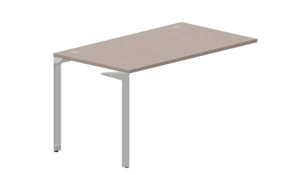 Стол 138х78х75см (2 громмета) - приставной элемент