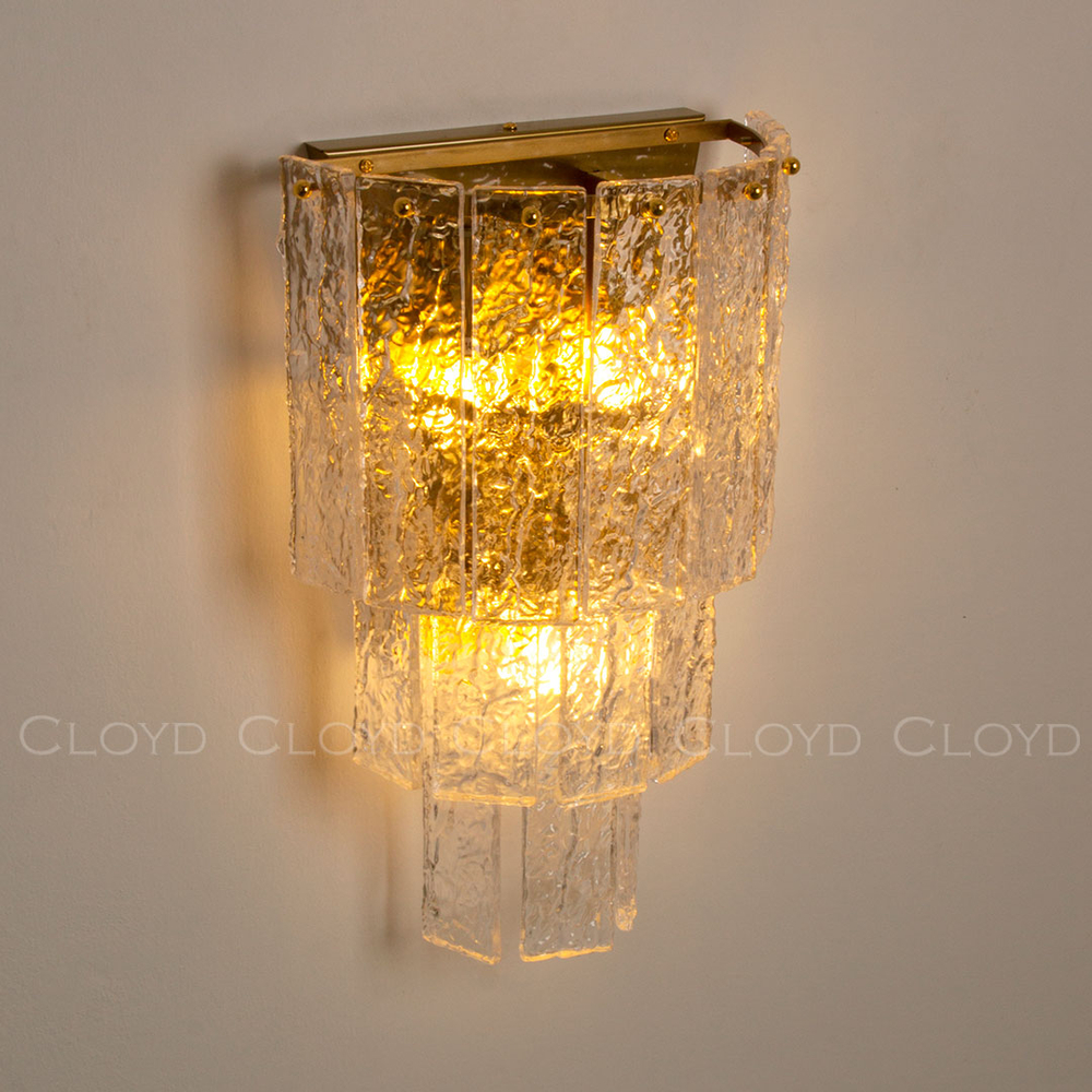 Бра Cloyd PARSIFAL-A W3 / выс. 35 см - латунь (арт.20093)