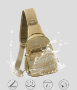 Плечевая сумка с MOLLE-системой / чёрный