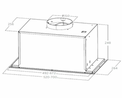 Вытяжка MIDEA MH60I370X
