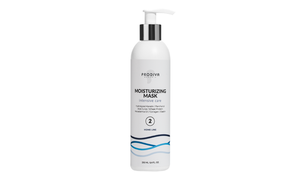 Prodiva, маска для интенсивного увлажнения волос Moisturizing Mask, 100 мл.