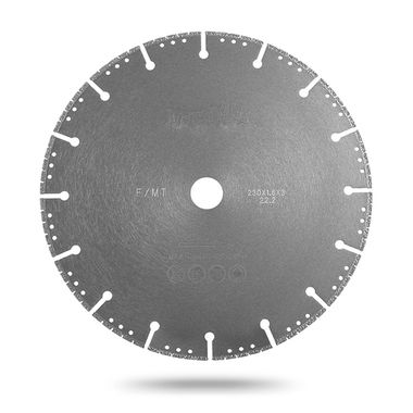 Алмазный диск для резки металла Messer F/MT. Диаметр 230 мм. (01-61-231)