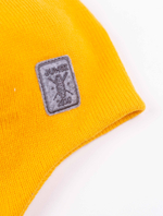 Шапка весенняя/осенняя вязаная ОРЕО (Горчица)