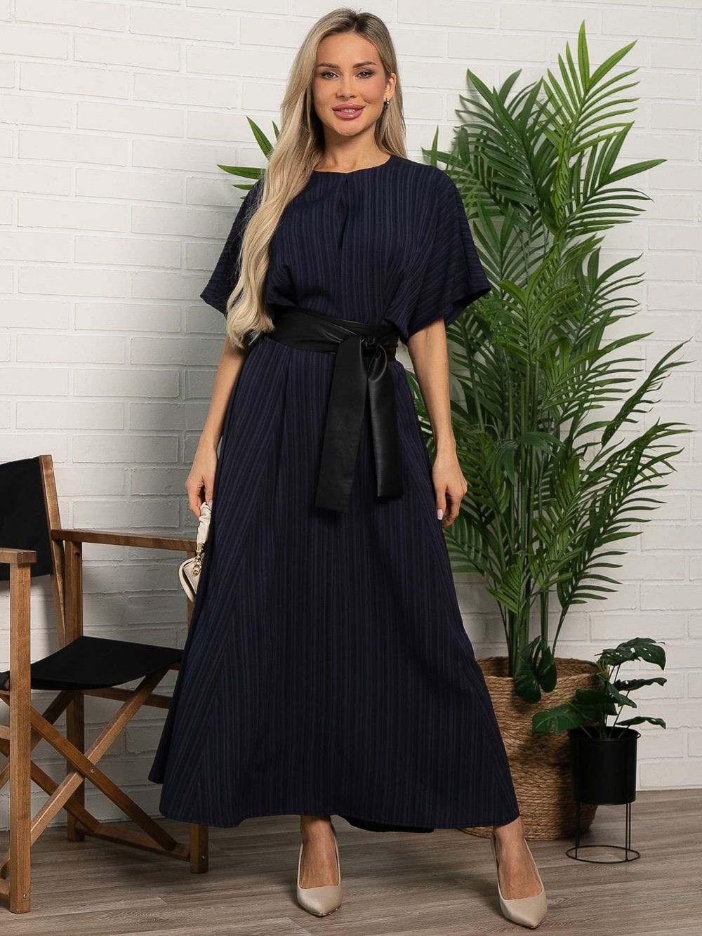 Платье Южный ветер (темно-синее) П15611-18М LT Collection