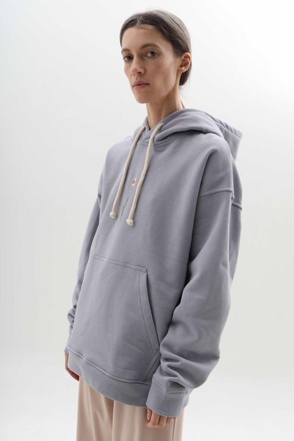 Худи Warm Ромашка Лиловый - фото 5