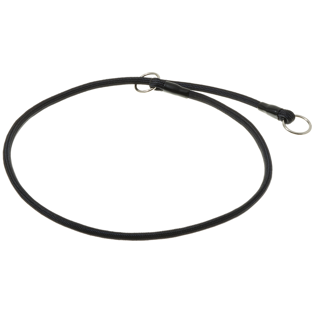 V.I.PET Ошейник-удавка с 2-я кольцами круглый 6 мм, 75 см
