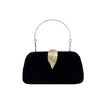 WHEELY BABY+ PU Eveningwear Envelope Bag Clutch Women"s Black