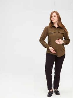 Рубашка для беременных и кормящих мам