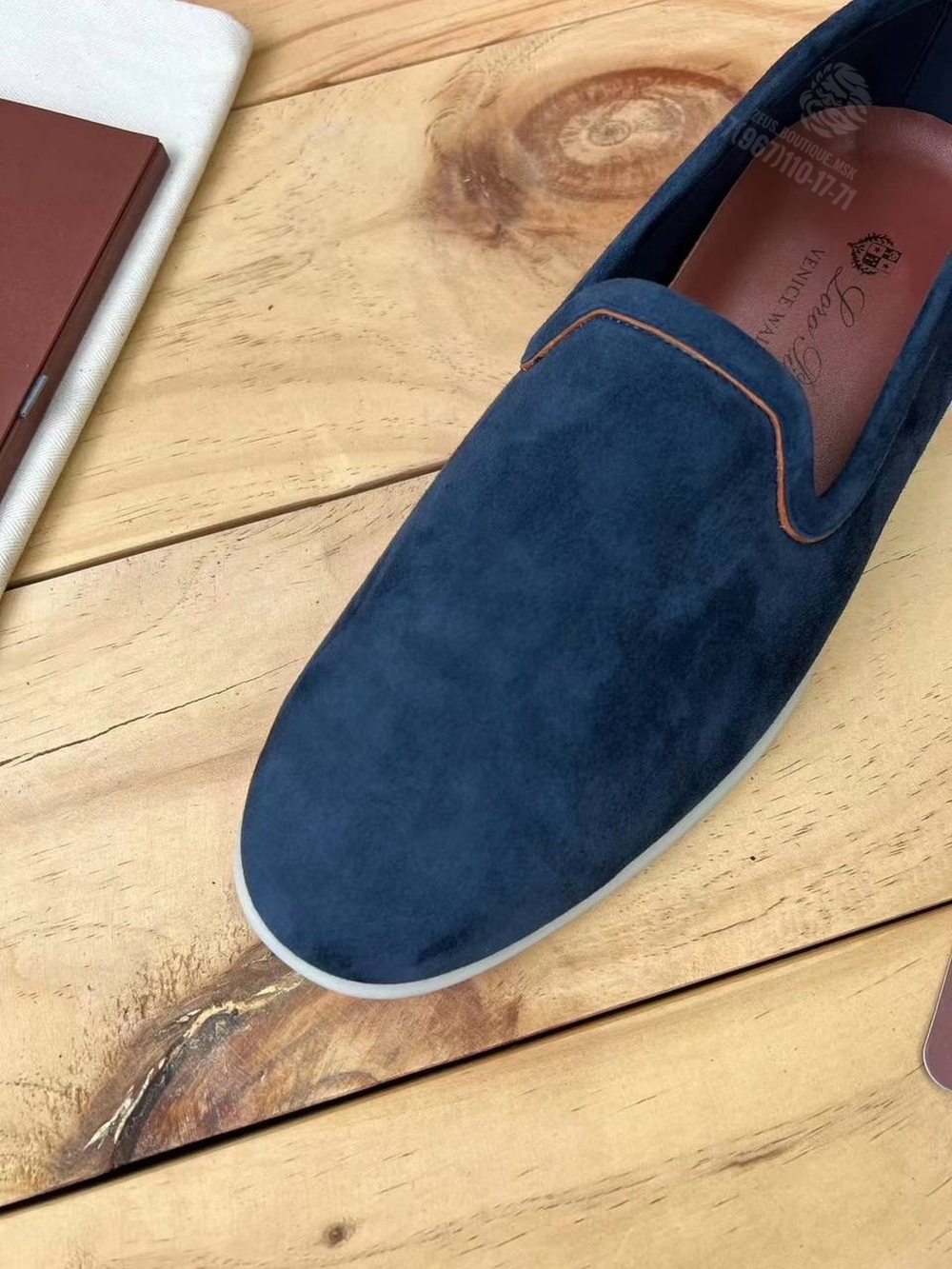 Лоферы Loro Piana Venice Walk