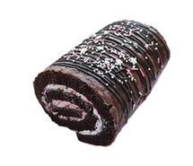 Шоколадный рулет "Космос" с клубникой (1,3кг)