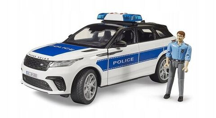 Игрушечный транспорт Bruder - Полицейский автомобиль Range Rover Velar с полицейским - Брудер 02890