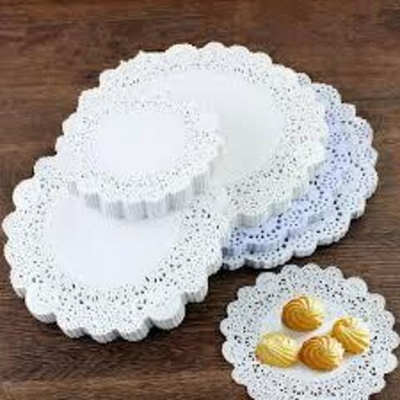 Салфетка ажурная круглая 24см (уп 250)